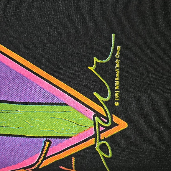 VTG 90S WILD ROSE ON TOUR 91 CINDY OWEN SCEEEN STARS XL - Picture 2 of 10